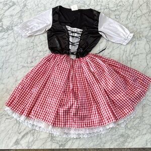 Oktoberfest Beer Girl German Bavarian Traditional costume Dress Sz M
